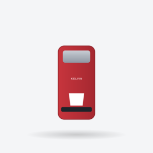 Kelvin Capsule Coffee Maker Pro 750 1500 W
